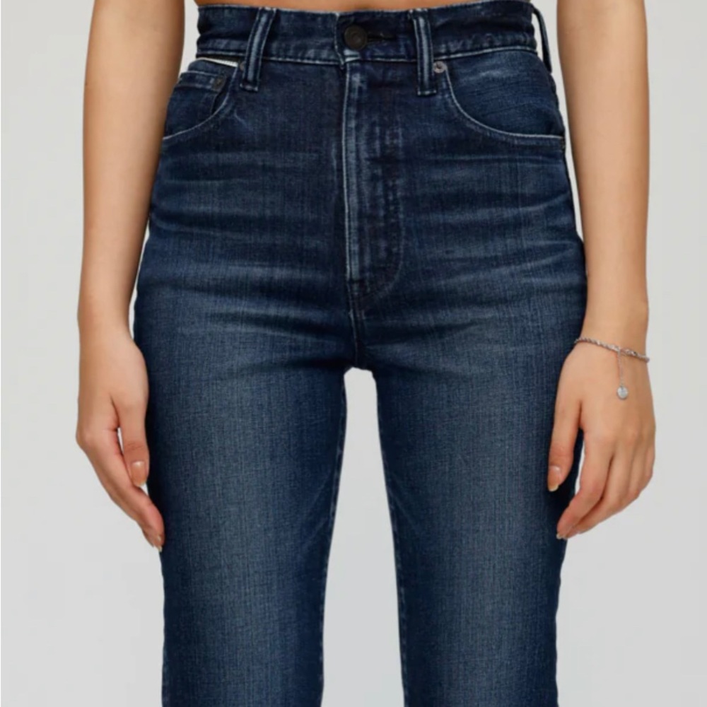 This style from Moussy Vintage is made in Japan with a button fly